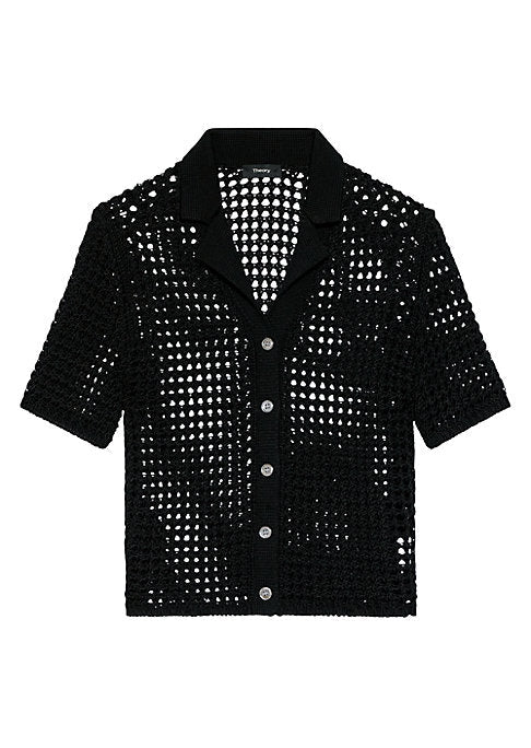Luxe Mesh Camp Polo