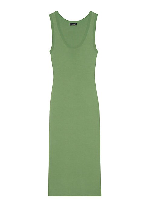 Ribbed Midi Dress Delight