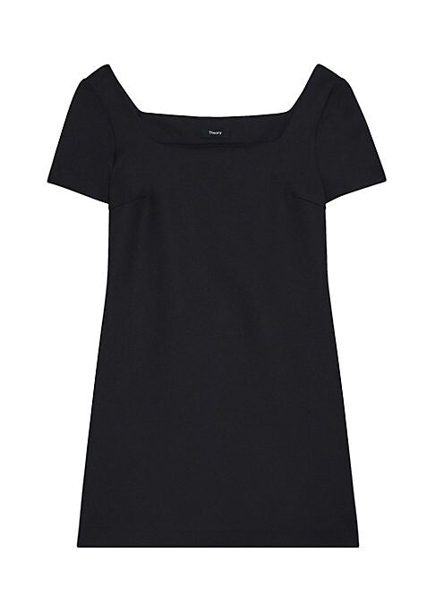 Chic Square-Back Minidress