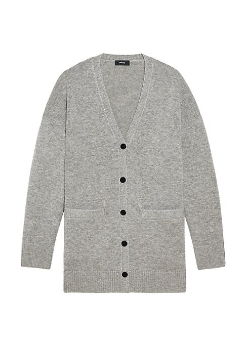 Suede Patch Lux Cardigan