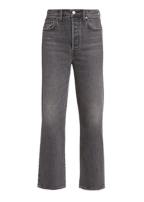 Ankle Slim Straight Jeans