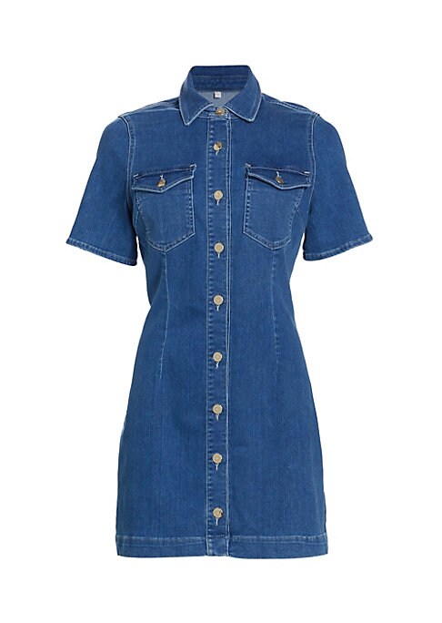 Denim Delight Mini Dress
