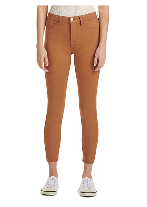 Coated Ankle Slim Fit Jeans
