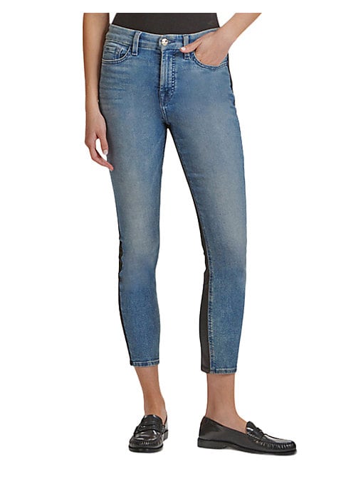 Coated Ankle Skinny Fit