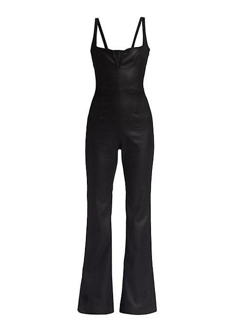 Chic Coated Jumpsuit