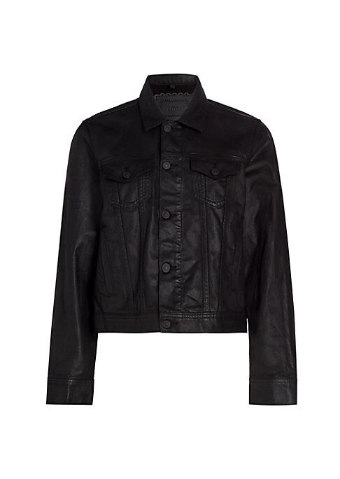 Coated Denim Jacket