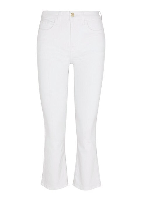 Funky Flared Crop Jeans