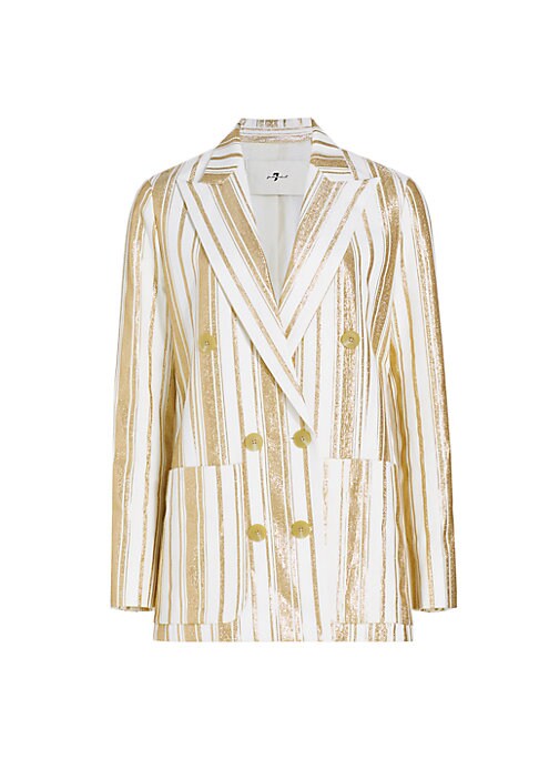 Glittering Stripe Blazer