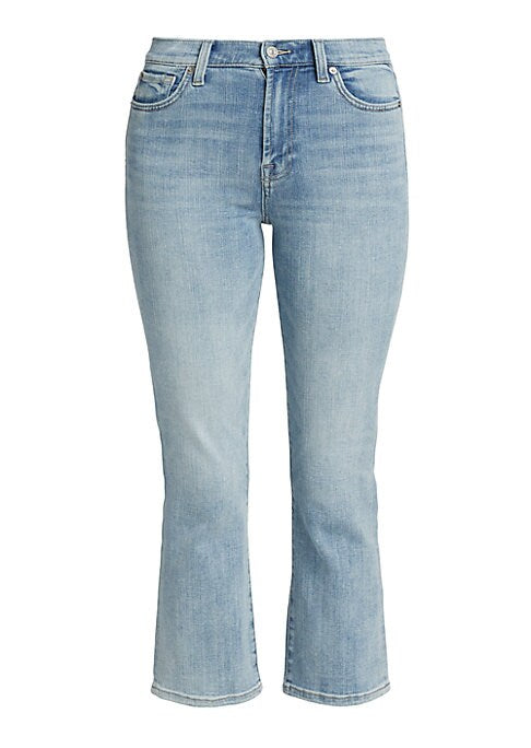 Flare Fit Denim Trousers
