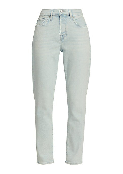 Mid-Rise Slim-Fit Denim