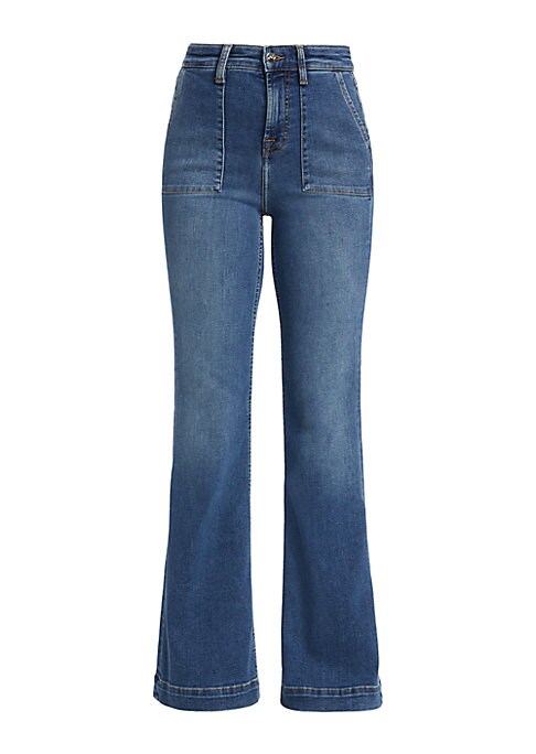 Vintage Chic Flare Jeans
