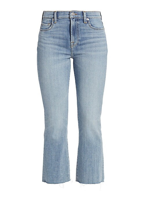 High-Waist Stretch Denim