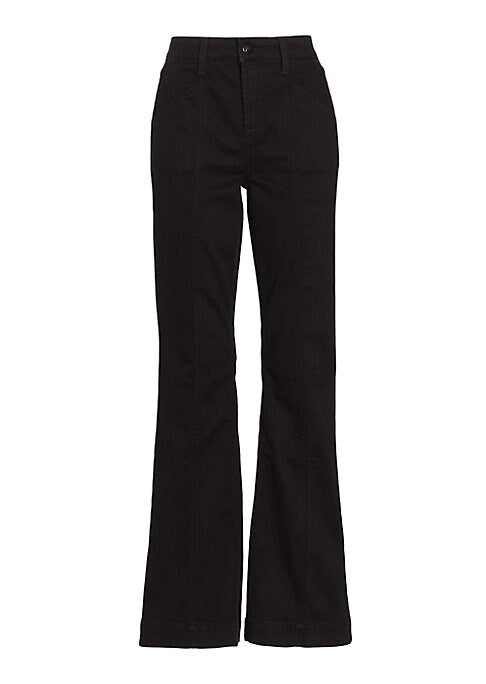 Seam Detail Denim Trousers