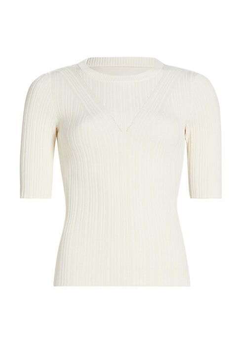 Chic Cut-Out Knit Top