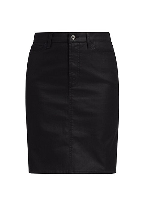 Classic Denim Pencil Skirt