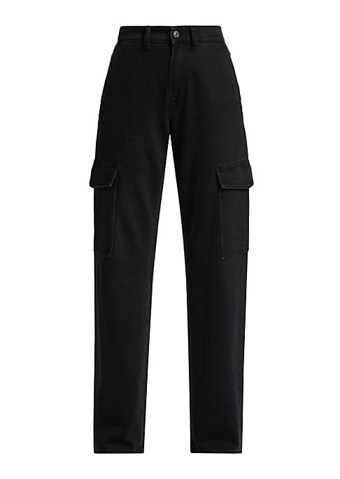 Cargo Chic Straight Jeans