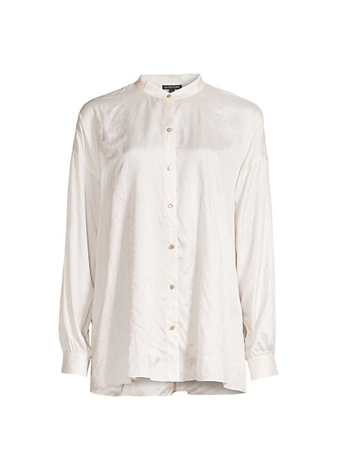 Silk Luxe Button Shirt