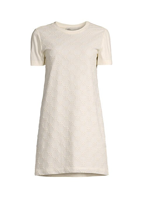 Lace Front Mini Dress