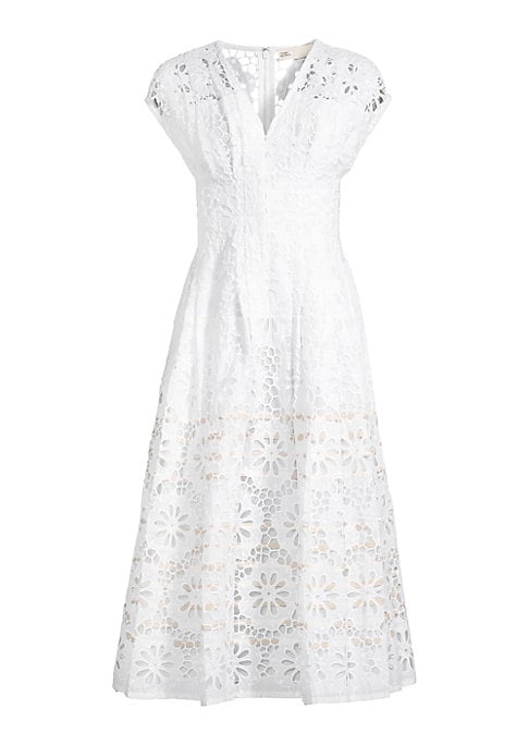Charming Lace Midi-Dress