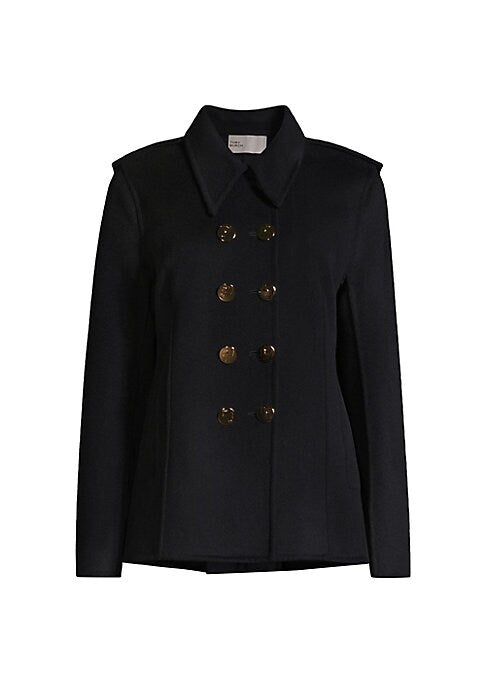 Cozy Goldtone Peacoat