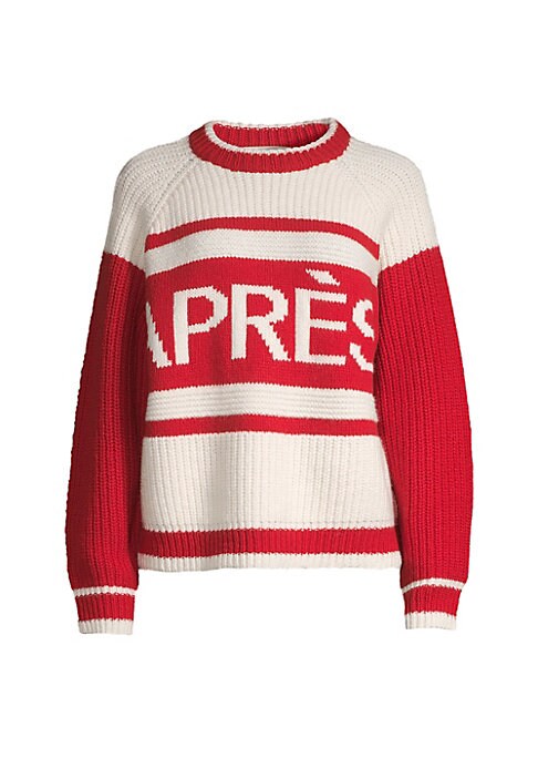 Retro Knit Ski Sweater