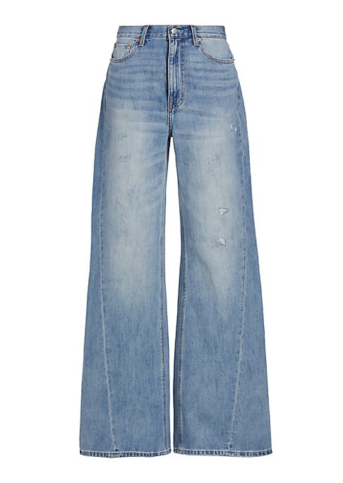 Chic Palazzo Denim