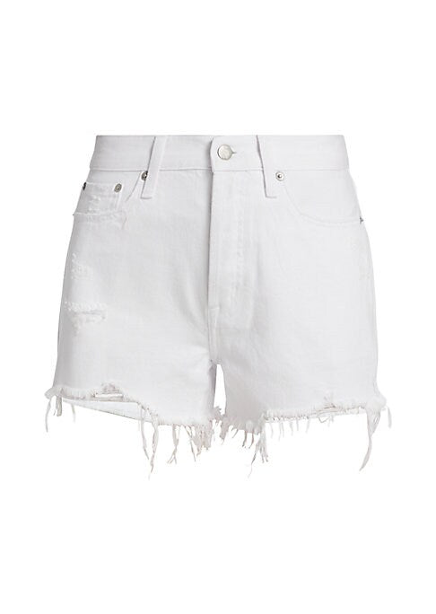 Rugged Edge Denim Shorts