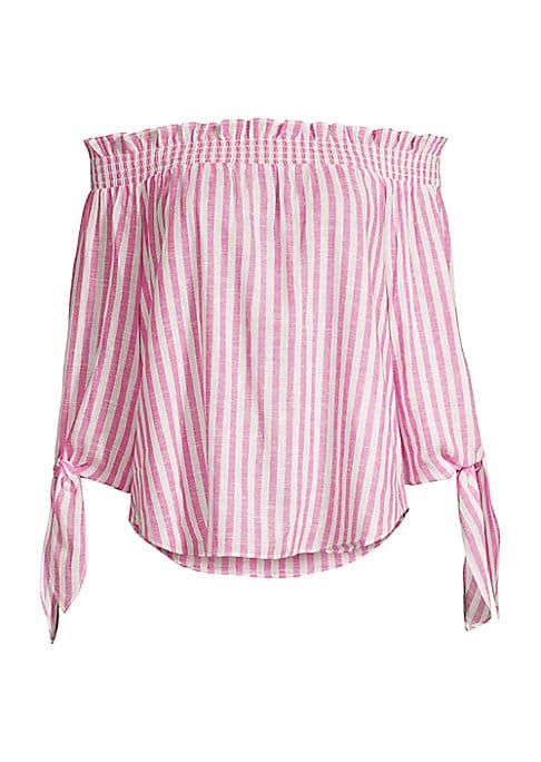 Ruffled Linen Charm