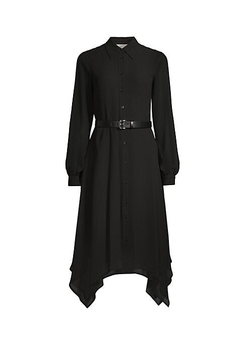 Chic Handkerchief Midi Dress