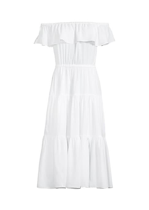 Chic Ruffled Midi Dress