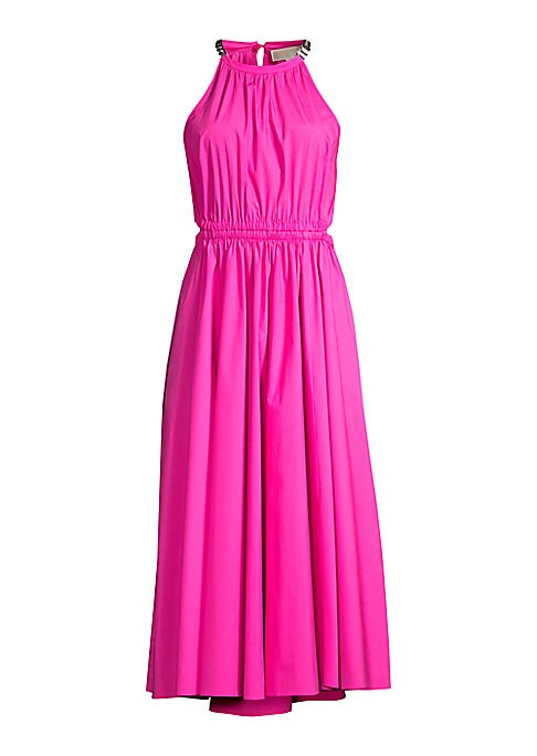 Chic Cut-Out Midi Dress