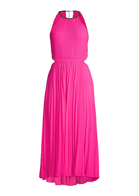Chic Halter Cut-Out Dress