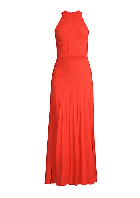 Chic Pleated Maxi Dress