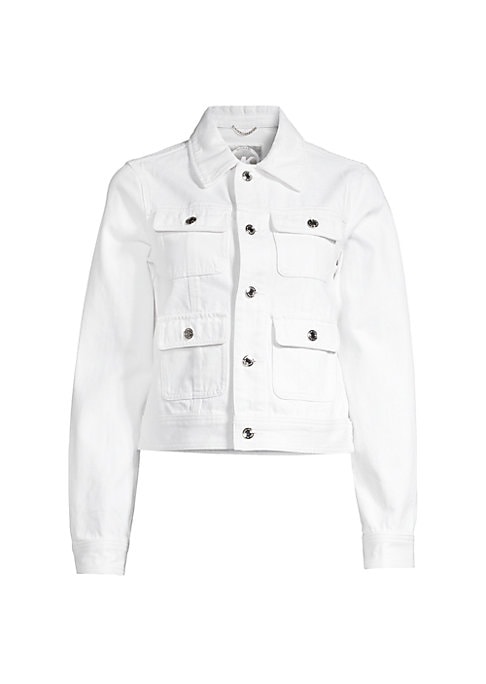 Chic Cropped Denim Jacket