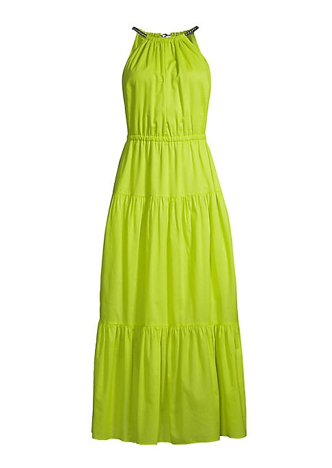 Chic Halter-tiered Dress
