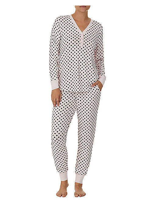 Chic Polka Dot Pajama Set