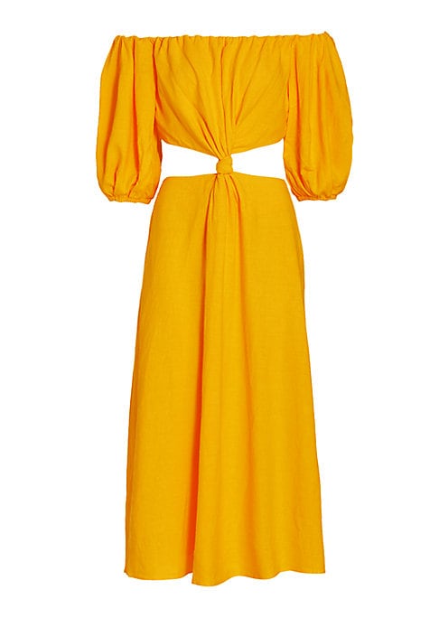 Knotty Off-Shoulder Dress