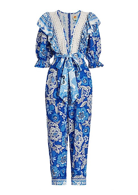 Floral Flair Jumpsuit