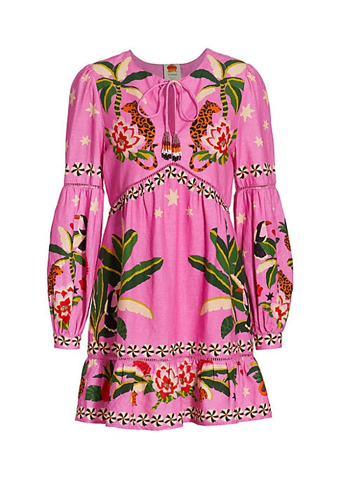 Tropical Charm Mini Dress