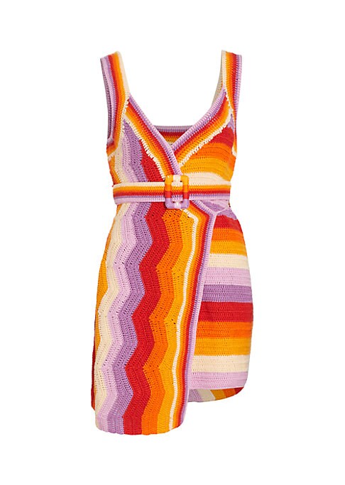 Colorful Stripes Minidress
