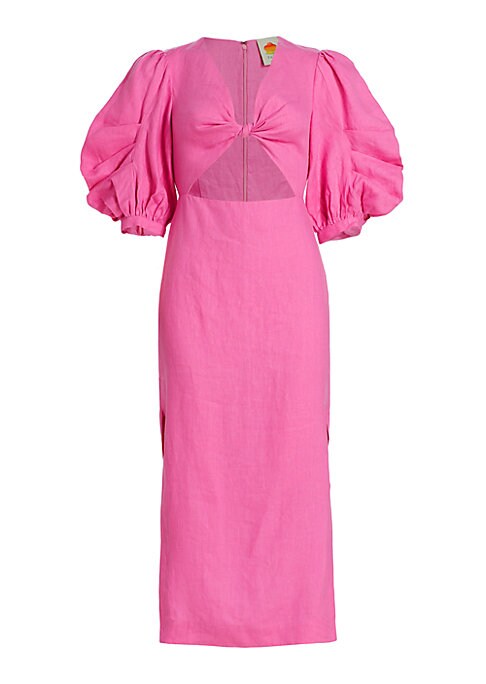 Chic Cut-Out Midi Dress