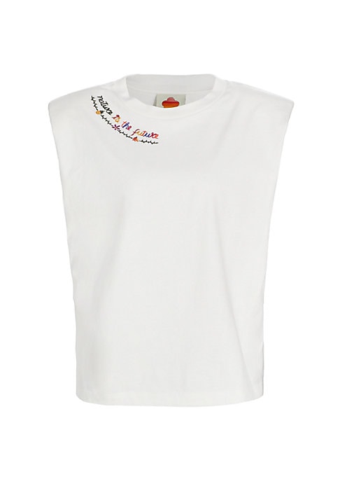 Eco Vibes Embroidered Tee