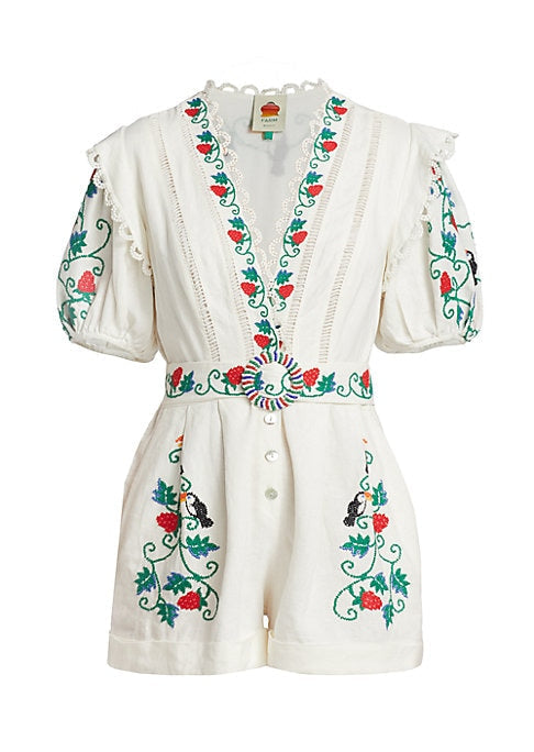 Floral Charm Romper