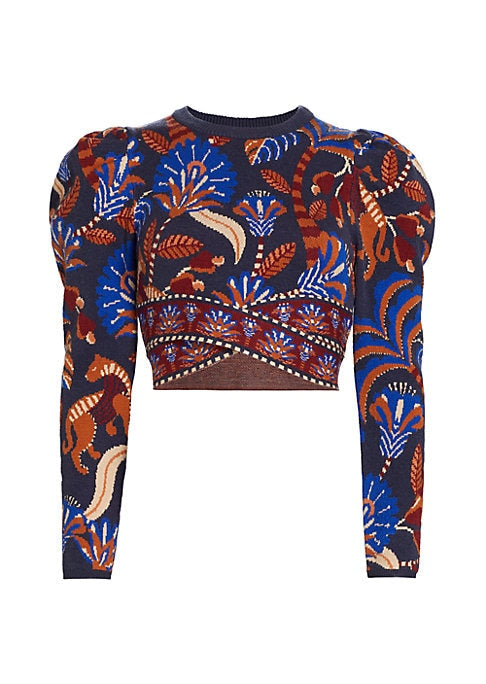 Jungle Chic Knit Top