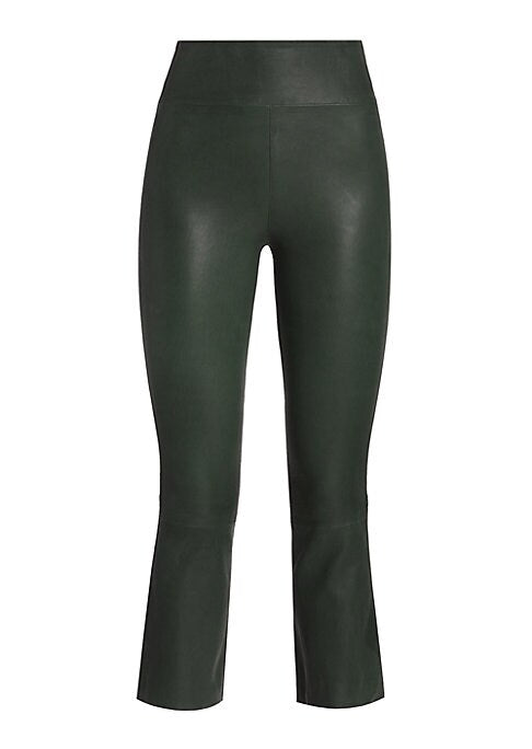 Flare Lambskin Leggings