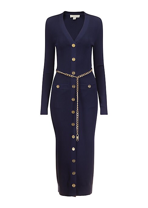 Chic Midi Cardigan Dress