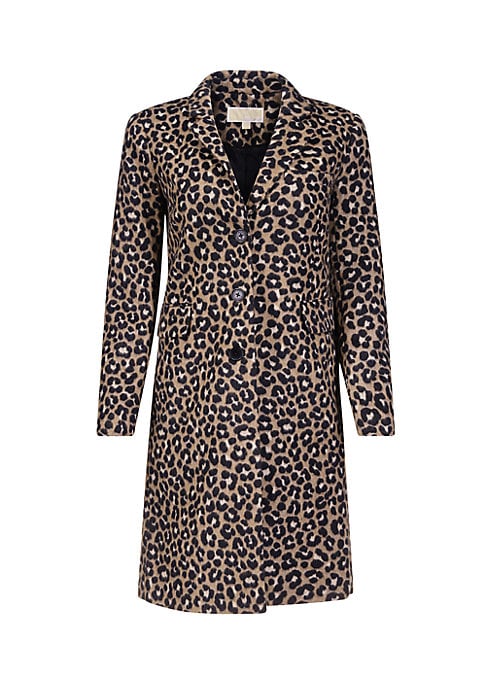 Leopard Luxe Midi Coat