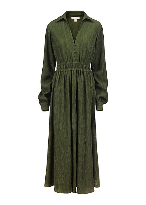 Smocked Midi Dress Delight