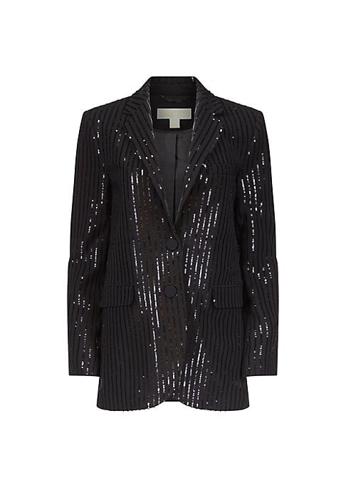 Sparkly Stripe Blazer