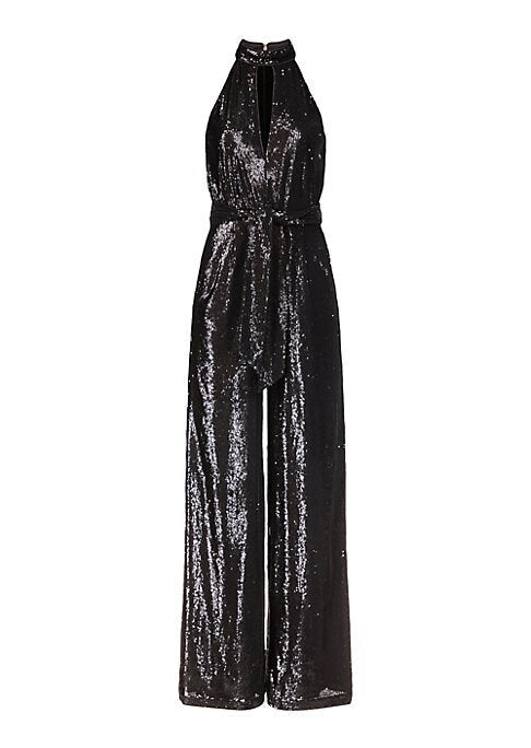 Sparkling Sleeveless Jumpsuit